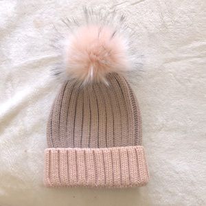 Cute light pink with a touch of light brown